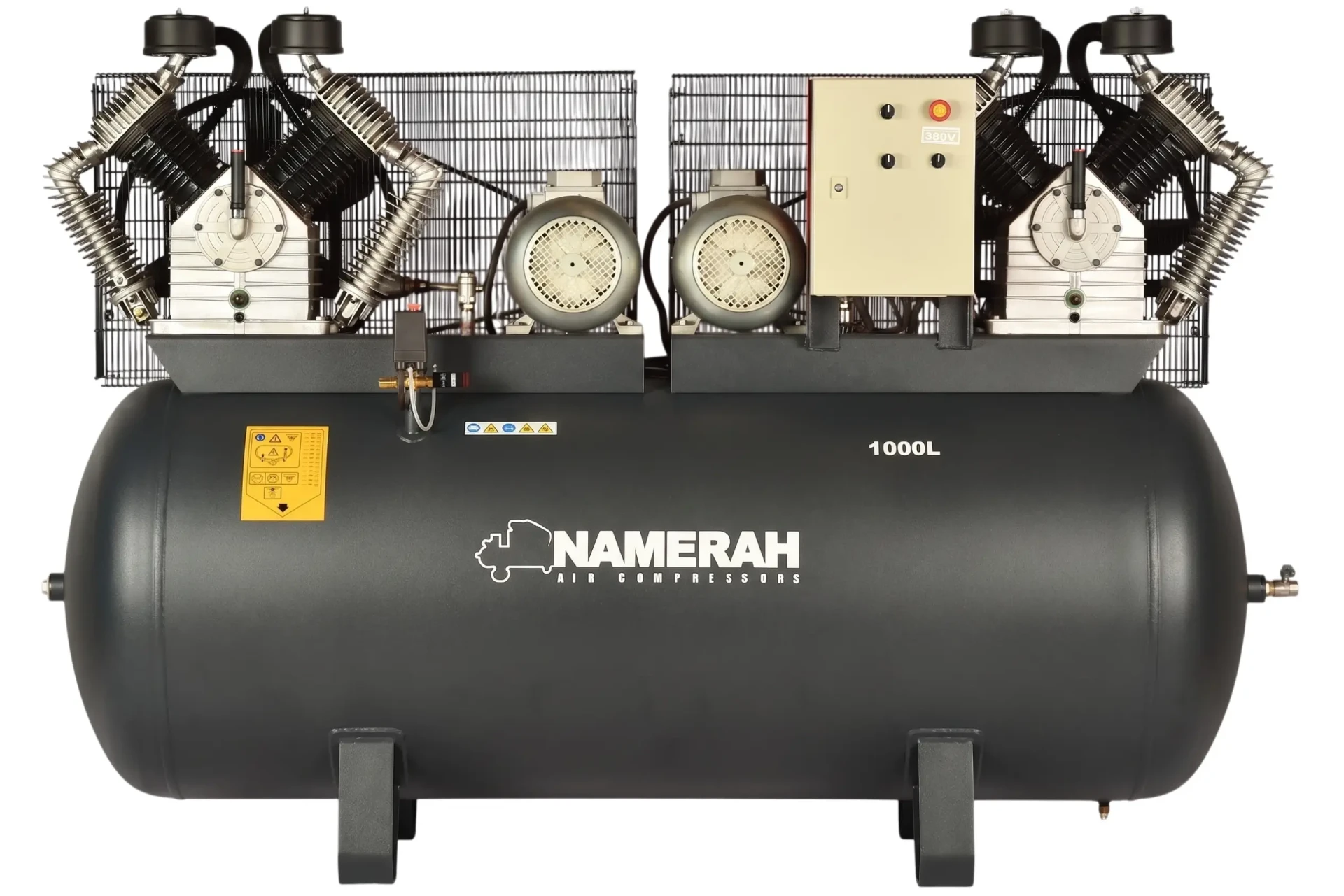 PISTON AIR COMPRESSOR 1000L 2X10HP CHINOOK K60
